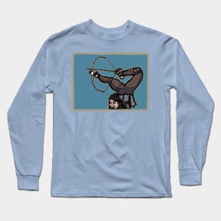 Central Asian Archer Long Sleeve T-Shirt